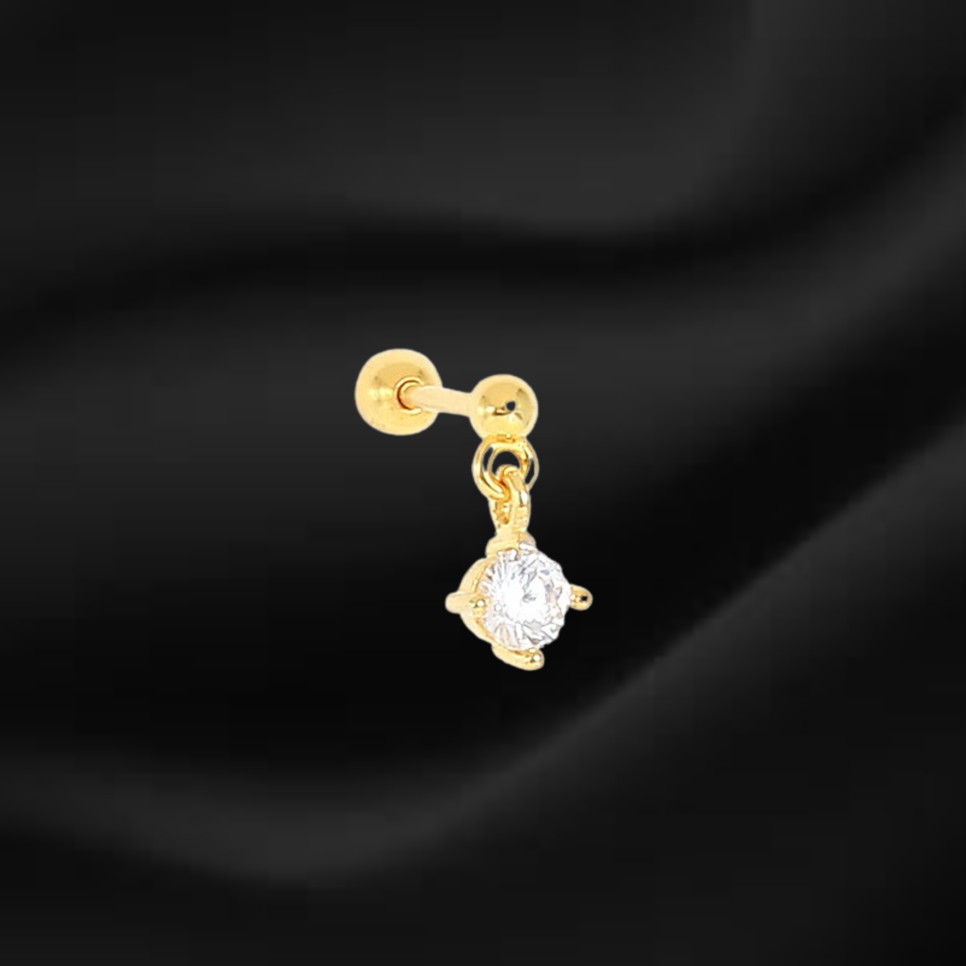 Dangle Drop Stud Piercing